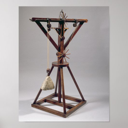 Reconstructie van het ontwerp van de da Vinci Poster (Voorkant)