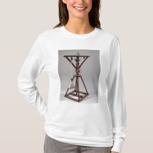 Reconstructie van het ontwerp van de da Vinci T-shirt (Voorkant)
