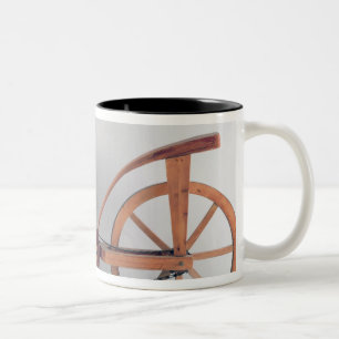 Reconstructie van het ontwerp van de da Vinci Tweekleurige Koffiemok