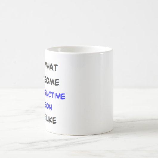 reconstructieve chirurg, awesom koffiemok (Center)