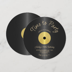 record 50e verjaardag kaart