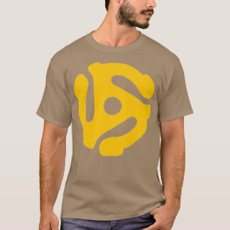 Record adapter (45 rpm) t-shirt