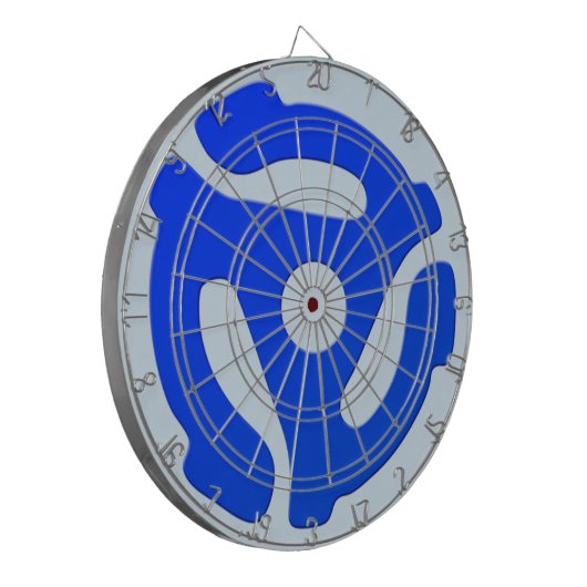 Record adapter dartbord (Voorkant Links)