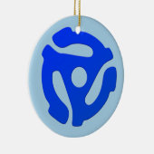 Record adapter keramisch ornament (Rechts)