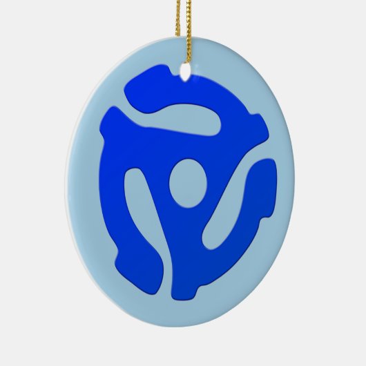 Record adapter keramisch ornament (Rechts)