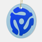 Record adapter keramisch ornament (Links)