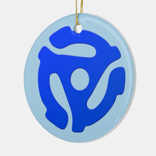 Record adapter keramisch ornament (Links)