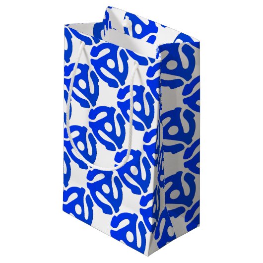 Record adapter klein cadeauzakje (Voorkant Gekanteld)