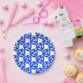 Record adapter papieren bordje (Feest)