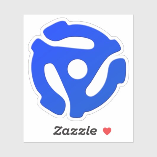 Record adapter sticker (Vel)