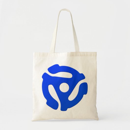 Record adapter tote bag (Voorkant)