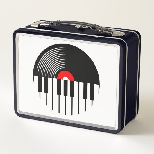 Record Album en Piano Keys (Achterkant)