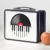 Record Album en Piano Keys (In situ)