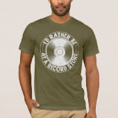 Record album grappige record t-shirt (Voorkant)