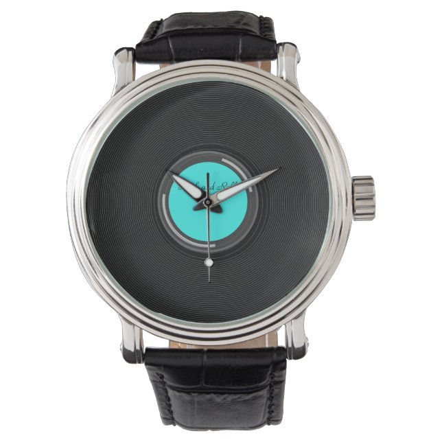 Record Album Horloge (Voorkant)