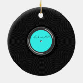 Record Album Keramisch Ornament (Achterkant)