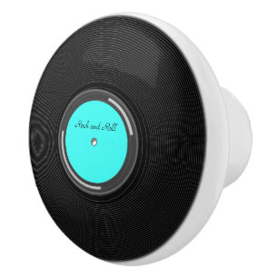 Record Album Keramische Knop