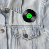 Record Album Let's Dance Novelty Party Favors Ronde Button 5,7 Cm (In situ)