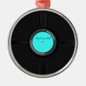 Record Album Metalen Ornament (Voorkant)