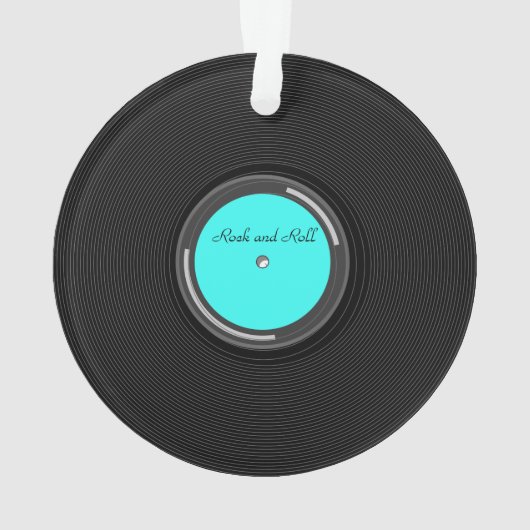 Record Album Ornament (achterkant)