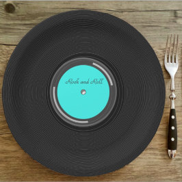 Record Album Papieren Bordje