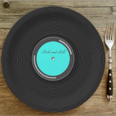 Record Album Papieren Bordje