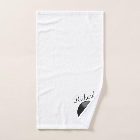 Record Album Personalized Let's Dance Bad Handdoek (Handdoek)