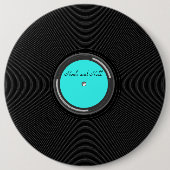 Record Album Ronde Button 6,0 Cm (Voorkant)