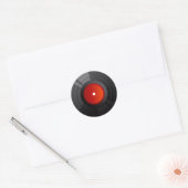 RECORD ALBUM RONDE STICKER (Envelop)