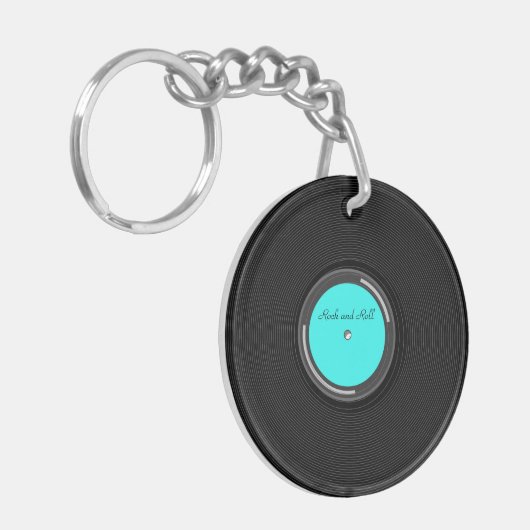 Record Album Sleutelhanger (Voorkant Links)