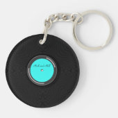 Record Album Sleutelhanger (Achterkant)