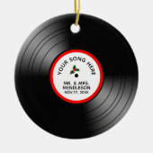 Record Album Speciaal Kerstfeest Keramisch Ornament (Voorkant)