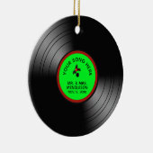 Record Album Speciaal Kerstmis 2 Keramisch Ornament (Rechts)