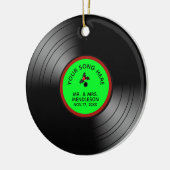 Record Album Speciaal Kerstmis 2 Keramisch Ornament (Links)