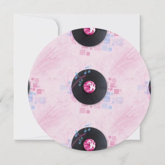 Record album Vintage bruiloft uitnodigingen (Voorkant)