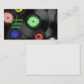Record Album Visitekaartje (Voorkant / Achterkant)