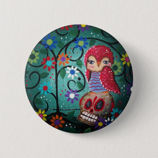 Record Art van Lori Everett Ronde Button 5,7 Cm (Voorkant)