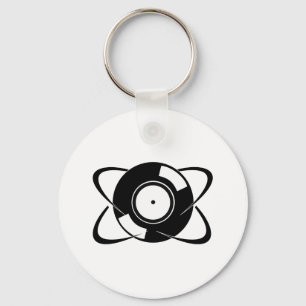 Record Atom Sleutelhanger