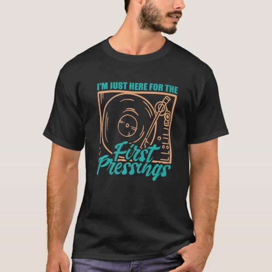 Record Audiophile & Vinyl Collector T-shirt (Voorkant)