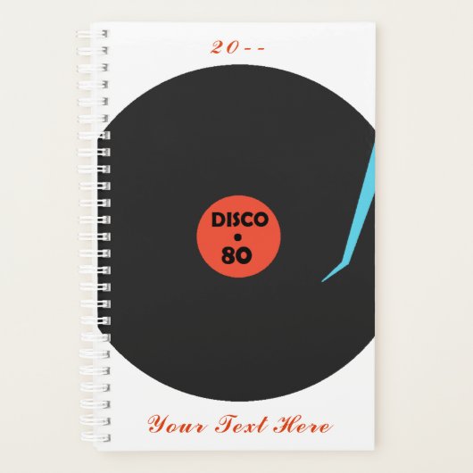 Record Bord Disco Music Planner -  (Voorkant)