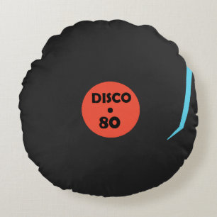 Record Bord Ronde Kussen Disco Music Party