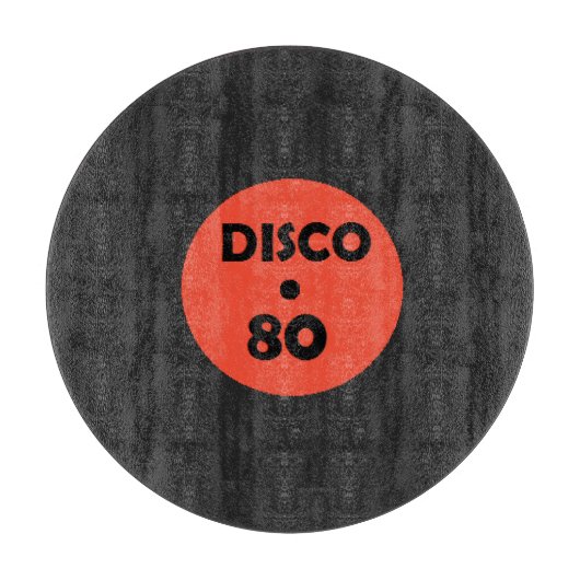 Record Bord Snijplank Dans Muziek Party (Voorkant)