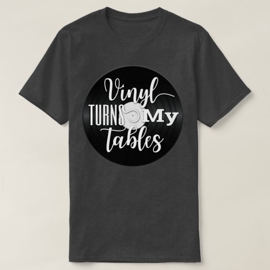 Record Collector Vinyl Collector Gift T-shirt (Design voorkant)