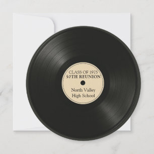 Record High School Class Reunion Round Kaart