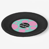 Record Hop Party Papieren Bordje (Gekanteld)