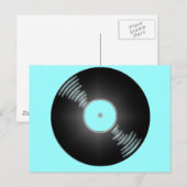 Record - Je draait me rond baby Briefkaart (Voorkant / Achterkant)