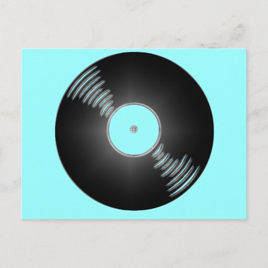 Record - Je draait me rond baby Briefkaart (Voorkant)