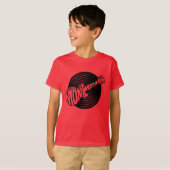 Record logo for Kids! T-shirt (Voorkant volledig)