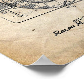 Record Player-patent Poster (Hoek)