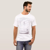 Record Player T-shirt (Voorkant volledig)